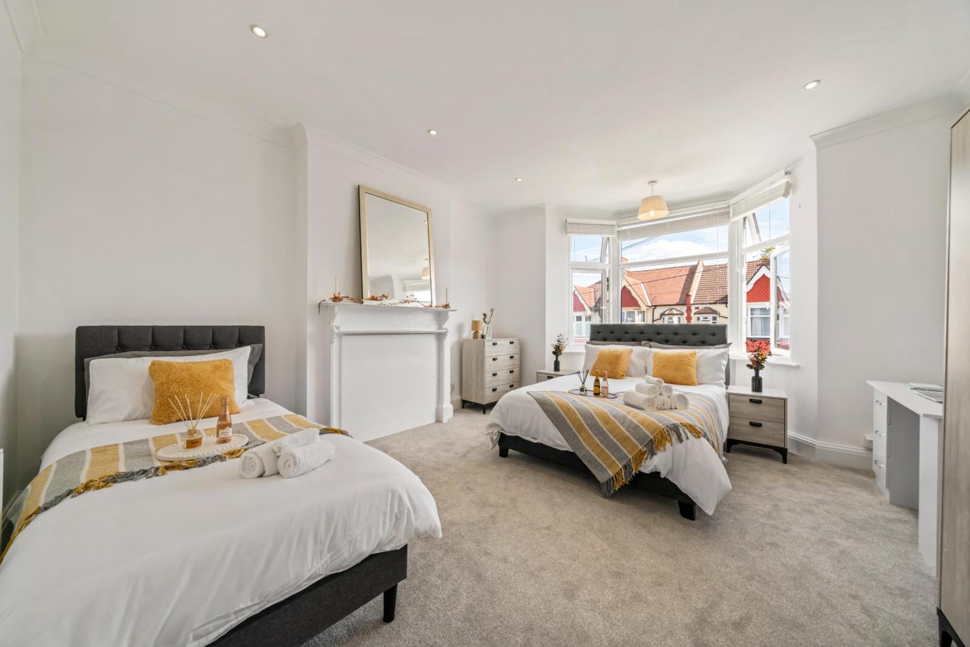 2025 Award Winning - 2 Bedroom Luxury Apartment Next To Wembley Stadium 伦敦 外观 照片